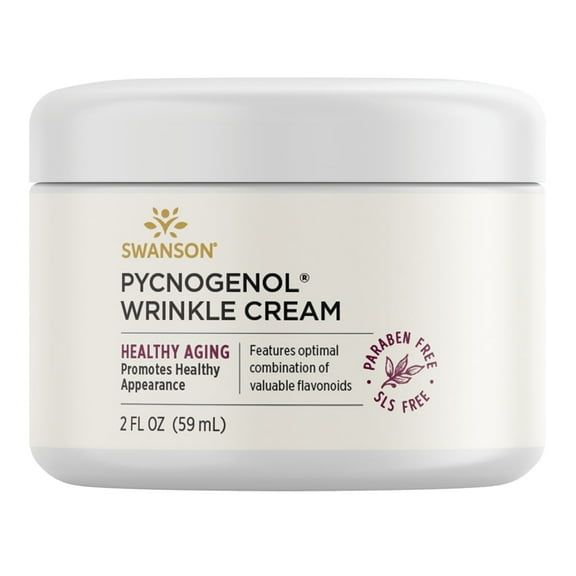 Swanson Pycnogenol Wrinkle Cream 2 fl Ounce (59 ml) Cream