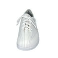 thumbnail image 2 of 24 HOUR COMFORT Norma Wide Width Comfort Shoes For Work and Casual Attire WHITE 6, 2 of 6