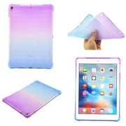 Rainbow Translucent Back Cover Case for Apple 10.5-inch iPad Air (3rd Generation) & iPad Pro 10.5" (2017) Tablet - TECH CIRCLE Slim Thin Lightweight Case Protective Cute Back Cover (Purple Blue)