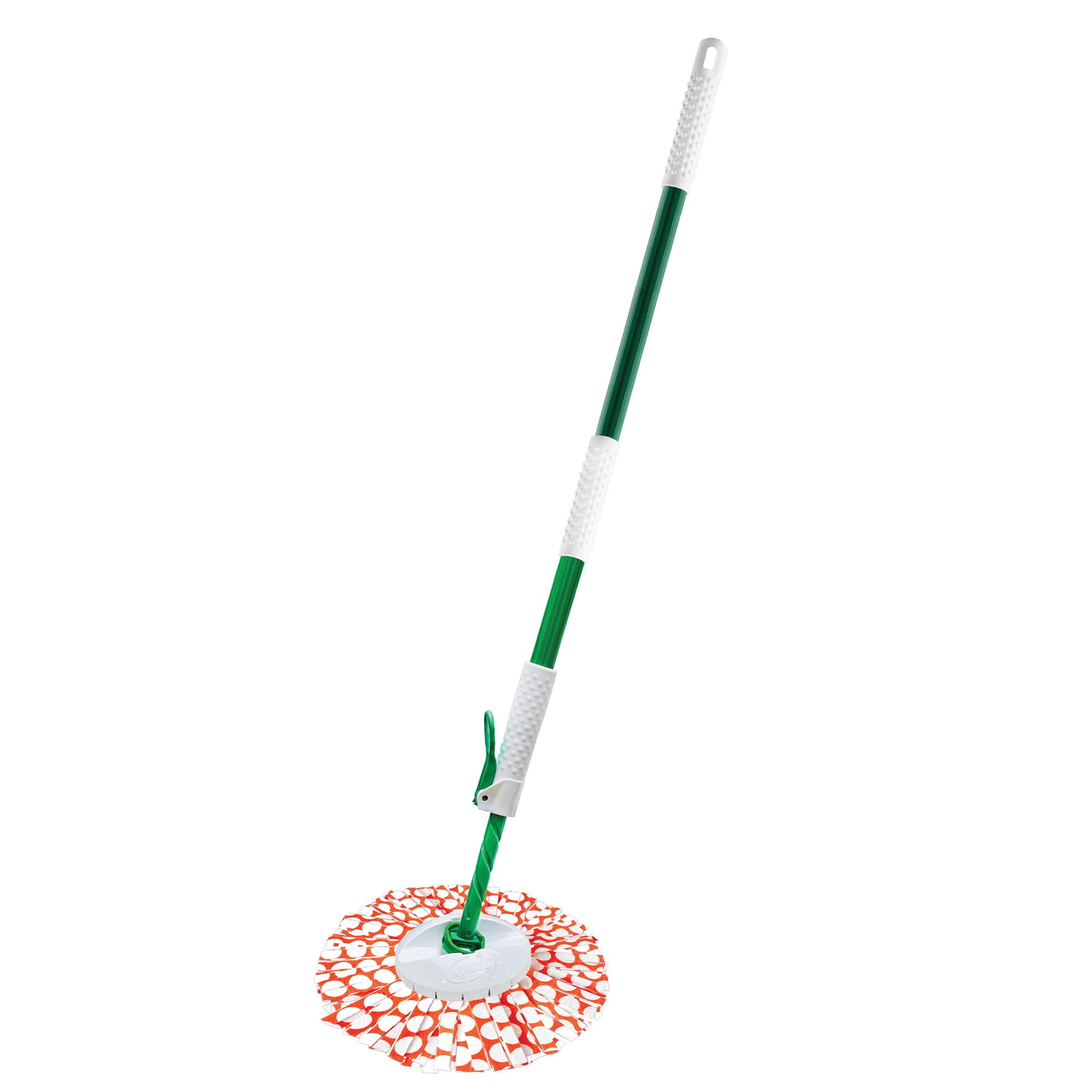 Libman Wonder Spin Mop Refill Head with Microfiber GRIPSTRIPS for Floor Cleaning