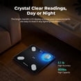 thumbnail image 6 of Memoria Smart Scale for Body Weight, Digital Bluetooth Bathroom Scale with App, Tracks 13 Body Metrics, 400 lbs Capacity, 0.1 lb Accuracy for Home Fitness, 6 of 8