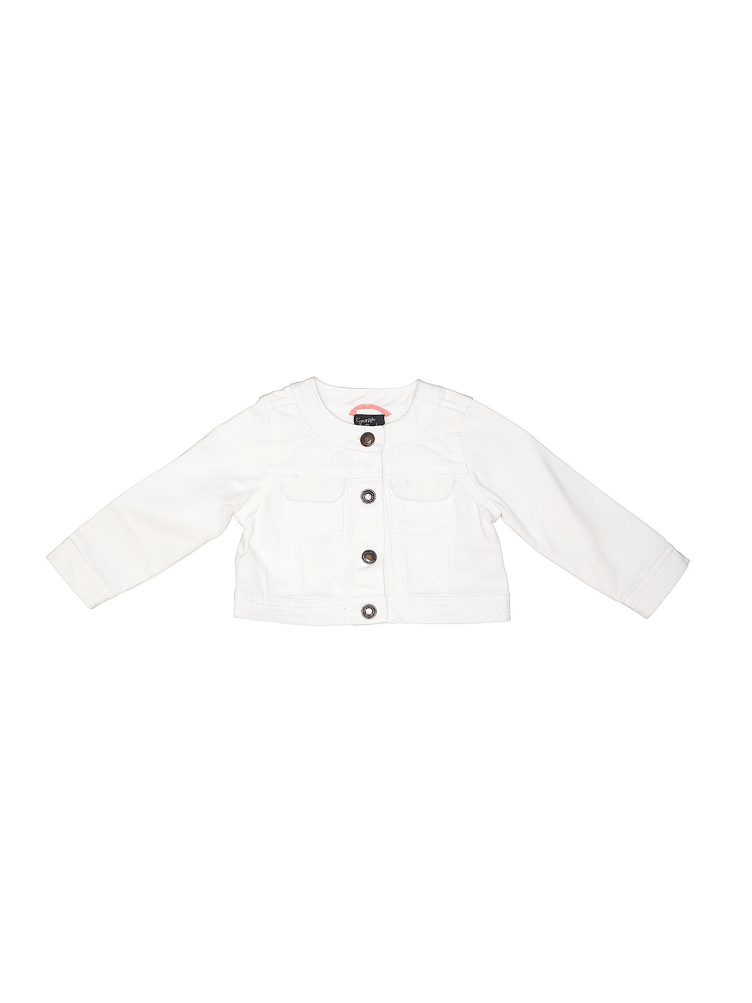 white denim jacket size 18
