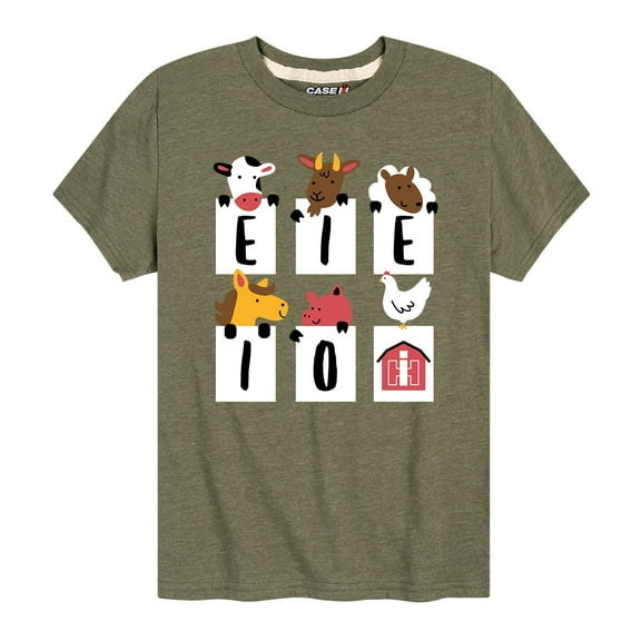International Harvester - E-I-E-I-O Barnyard Animals - Toddler Short Sleeve Graphic T-Shirt