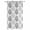 Gray, variant on Navy Blue Grey Leaves Outdoor Curtains for Patio Waterproof,Windproof Privacy Curtains with Weighted Bottom,Summer Tropical Plant Aesthetics Outside Drapes for Picnic Garage Yard 54"x95" 1 Panel