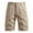 Beige, variant on VgaVtl Shorts for Men Cargo Cotton Mens Shorts Plus Size Casual Plain Zipper Loose Pockets Sports Shorts,Green M