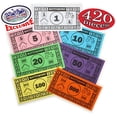 thumbnail image 2 of Matty's Money Juego de dinero de juego de 420 piezas de repuesto (60 piezas cada una de $1 Matty's Toy Stop Matty's Toy Stop, 2 of 2