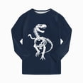 thumbnail image 5 of Toddler Baby Boy Outfit Sets Fall Winter Clothes 12 18 24 Month 3T 4T 5T 6T 7T 2PCS Long Sleeve Dinosaur T Shirts Tops Pants Outfits Clothes Set Kaprioy Pajamas Cotton Pjs Set Kids Dinosaur Sleepwear, 5 of 7