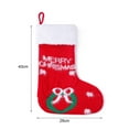 thumbnail image 5 of Delicate Christmas Stockings Delicate Cartoon Flannel Eye-Catching Gift Holding Bags for Show Window, 5 of 8