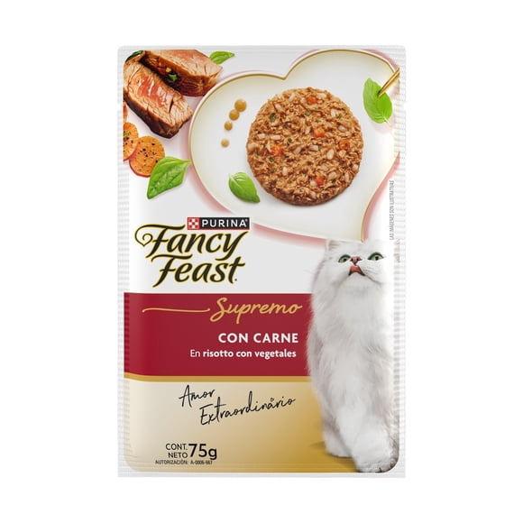 Alimento Húmedo para gatos Fancy Feast Supremo Carne 75g