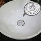thumbnail image 5 of 5 Uds Filtro de Pelo Espaciador Lavabo Antibloqueo Rejilla de PláStico Blanco Filtro de Orificio de Drenaje Blanco, 5 of 5
