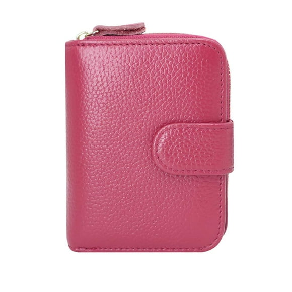 Credit Card Case Rfid Protection Card Holder Wallet Women Leather With 12 Cards 4 Id Windows & 2 Money Coin Pocket Compartments Wallet Women Small Wallet Women