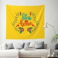 thumbnail image 2 of Bingfone Polyester Fabric Tapestry Bless This Home Wall Hanging Tapestry,Daily Decorative Tapestry For Bedroom Living Room Dorm 60l X 51w Inches, 2 of 9