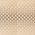 thumbnail image 1 of Ahgly Company Machine Washable Indoor Square Transitional Peru Brown Area Rugs, 8' Square, 1 of 7
