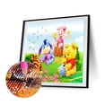 thumbnail image 1 of Cuadros Decorativos Winnie the Pooh y Tigger Diamond Painting Full Round Drill Home Decor Wdftyju embutido en tela, 1 of 8