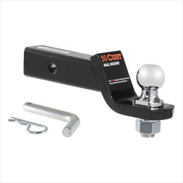 CURT 45034 Trailer Hitch Mount with 17/8Inch Ball & Pin, Fits 2Inch
