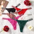 thumbnail image 2 of Tanga De Lujo Victoria's Secret Rhinestone Brand Design Bragas Para Mujer Ropa Interior Lencería Rosa Confort Sin Costuras Fondo De Algodón, 2 of 4