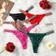 thumbnail image 2 of Tanga De Lujo Victoria's Secret Rhinestone Brand Design Bragas Para Mujer Ropa Interior Lencería Rosa Confort Sin Costuras Fondo De Algodón, 2 of 4