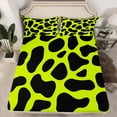 thumbnail image 2 of jejeloiu Leopard Print Full Size Sheets,Abstract Cheetah Pattern Bed Sheets,Modern Aesthetic Desgin Sheet Sets For Men Women,Breathable Home Decor,4 Pieces, 2 of 7