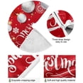 thumbnail image 2 of Coolnut Christmas Christmas Tree Skirt Home Decoration Large Round Christmas Tree Skirt for Holiday Party Home Christmas Day Ornaments,35.4", 2 of 6