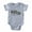 Heather Gray, variant on CafePress - Ant - Cute Infant Baby Football Bodysuit