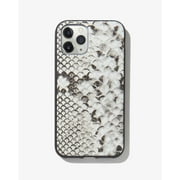Sonic Gray Python Leather Case for iPhone 11 Pro / iPhone Xs / iPhone X