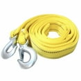 thumbnail image 3 of 300Cm 3Tons Car Towing Rope Strap Heavy Duty Nylon Alloy Steel Hook Rescue Tools, 3 of 8