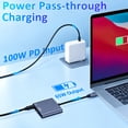thumbnail image 4 of Duomigo USB C Hub To HDTV Adapter, USB Hub 4K Video and Audio Converter. USB Hub with PD 100W Fast Charging and USB 3.0 Port 10Gbps, 4 of 7