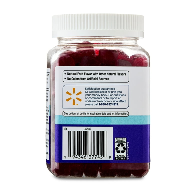 Equate Melatonin 10 mg Gummies, Strawberry, 90 Count photo 8