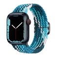 thumbnail image 1 of For Apple Apple Iwatch Watch Strap Flat for  Nylon Woven Slide Buckle Elastic Strap Universal, 1 of 6