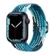 thumbnail image 1 of Adecuado para Apple Apple iwatch Correa de reloj plana para hebilla deslizante tejida de nailon arcoíris Correa elástica universal, 1 of 5