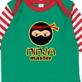 thumbnail image 4 of Inktastic Ninja Master Boys or Girls Long Sleeve Baby Bodysuit, 4 of 5