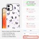 thumbnail image 2 of Funda de teléfono MOSNOVO para iPhone 12 Mini Lilac Butterfly, 2 of 6