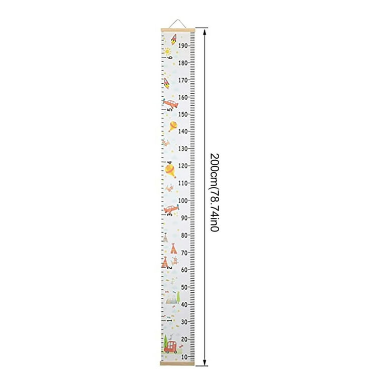 Outfmvch Measuring Tools x Wall 20 Height and Meter 200cm Girls Nursery  Kids Wall for Decor Height Boys Room Record Kids Ruler Chart Kids Tools &  Home Improvement 