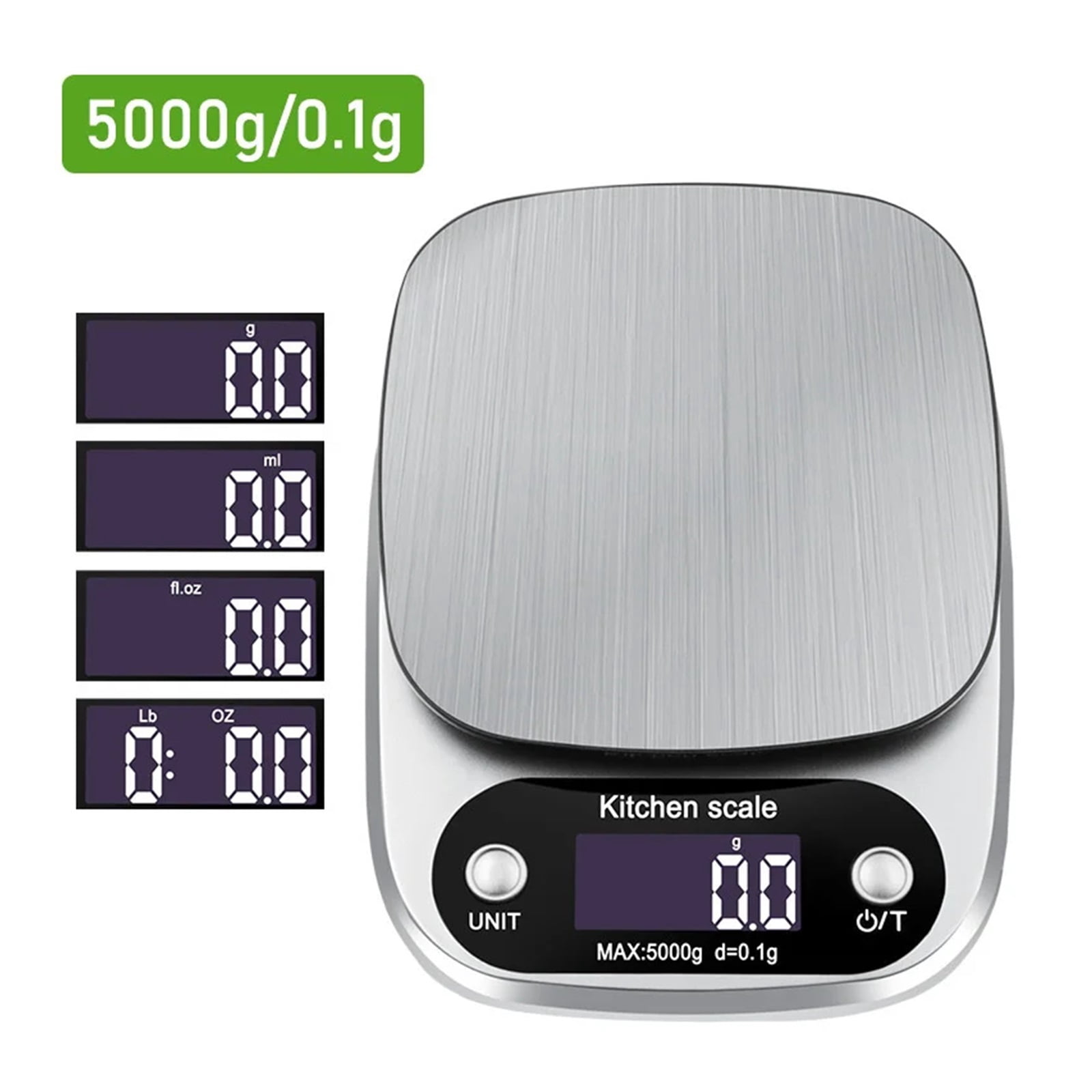 Digital 0.01g/1g Stainless Steel Kitchen Scales Cake Electronic Scale Measuring Weight Housewares Balance Precision Tool Kichen - High Precision
