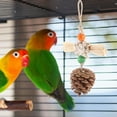 thumbnail image 4 of Bird Chewing Toy Parrot Shredding Cage Toy Chewing Hanging Parakeet Cockatiel Toy, 4 of 9