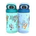 thumbnail image 3 of Zak Designs 2pk 16oz Bluey Atlantic Water Bottle Set Blue, 3 of 8