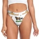 thumbnail image 1 of Balery Cute Farm Tangas de Algodón para Mujer con Estampado – Ropa Interior Sexy, Transpirable, G-string-Medium, 1 of 6