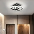 thumbnail image 4 of LED Ceiling Light Pendant Lamp for Home Veranda Decor Light Black - White Light, 4 of 8