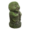 thumbnail image 2 of Figura de monje de resina, escultura de monje, decoración de té para mascotas, estatua de monje decorativa de resina para casa de té, Hotel y oficina, 2 of 9