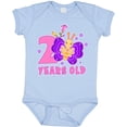 thumbnail image 3 of Inktastic 2 years old with Butterfly and Flowers Girls Baby Bodysuit, 3 of 5