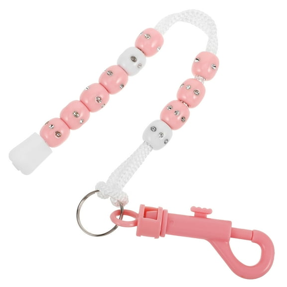 FRCOLOR Golf Beads Count Stroke Score Counter Stroke Score Count With Clip Portable Nylon Golf Beads Chain Score Counter Golf Supplies