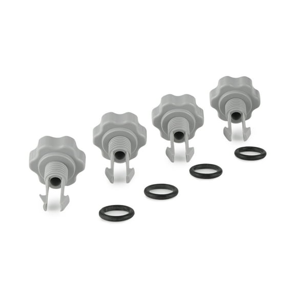 Intex 25002 Set of Air Release Valves with O Rings for Filter Pumps (4 Pack)