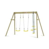 Plum Play Wooden Double Swing and Glider