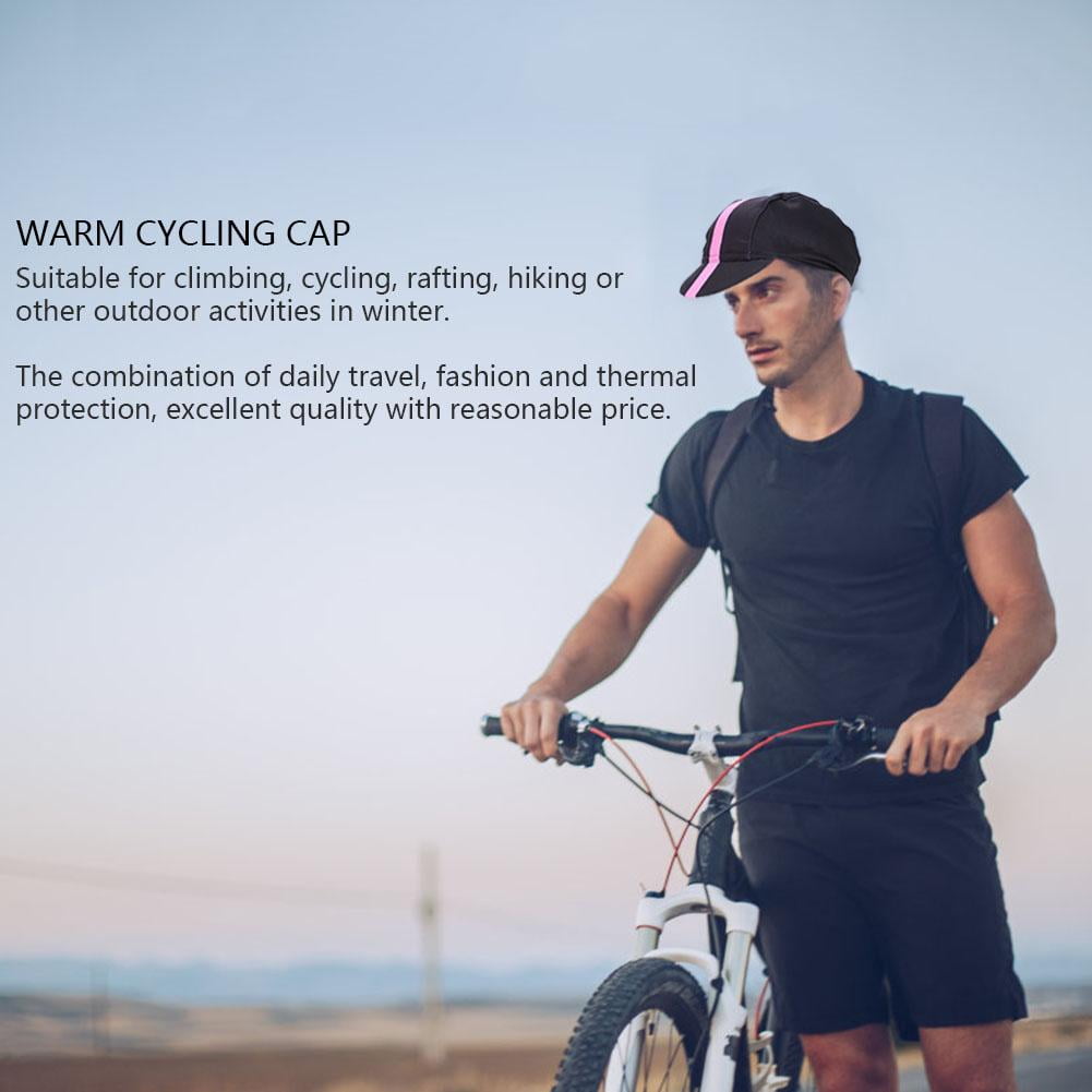 6Color Outdoor Ski Winter Warm Cycling Bicycle Bike Sport Windproof Cap Hat Cyan
