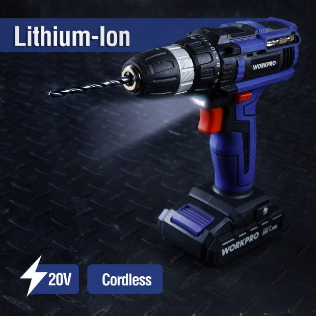 20V MAX* Lithium Ion Drill/Driver + 68 Piece Project Kit
