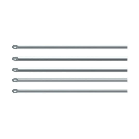 Professional Fishing Baits Threader Stainless Steel 20cm Rustproof Hollow Earthworm Hooking Needle