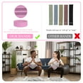 thumbnail image 3 of Fabric Resistance Bands for Working Out, 5 Levels Booty Bands for Women Men, Cloth Workout Bands Resistance Loop Exercise Bands for Legs Butt at Home Fitness, Yoga, Pilates, 3 of 8