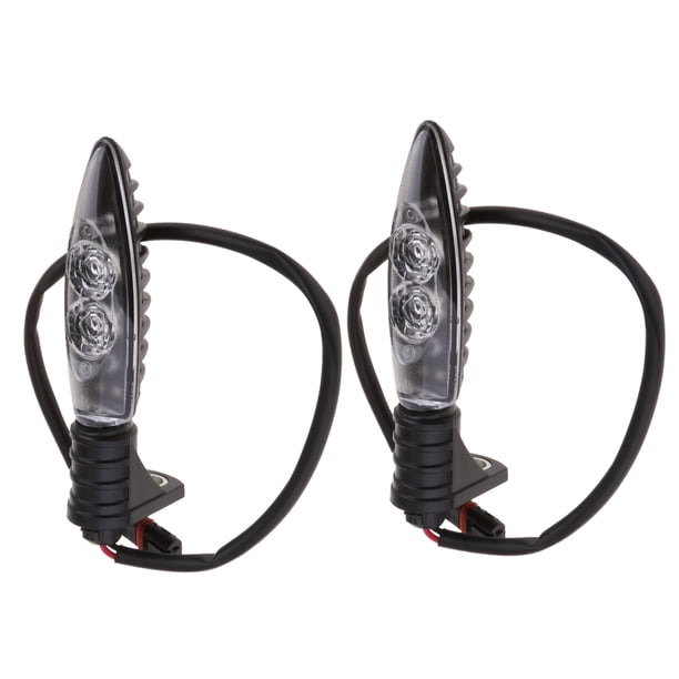 1 Par de Luces de Señalización Indicador de Motocicleta Pieza de Recambio Sunnimix luz de señal de giro de la motocicleta
