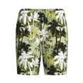 thumbnail image 4 of Wukai Hawaii Palms Men’s Short Pajama Pants With Pockets Soft Sleep Pj Shorts for Men-X-Large, 4 of 6