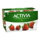 Activia Yogourt probiotique, saveur fraise, (emballage de 12) 12 x 100g – image 1 sur 5